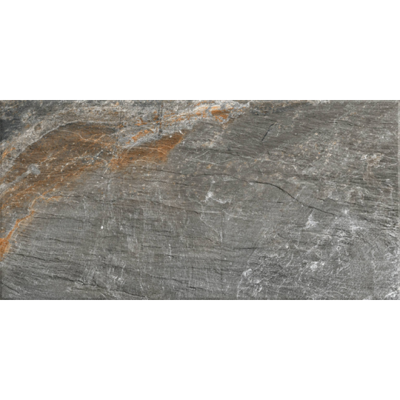 Πλακάκι Keros Ardesia Antracita Antislip 30×60 σε σαγρέ αντιολισθητική υφή